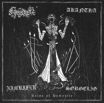 Hajduk / Akantha / Nimbifer / Sørgelig – Ruins Of Humanity DigiPak